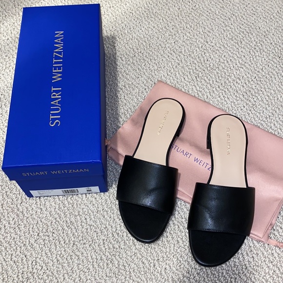 Stuart Weitzman Catherine Slide Sandals - Picture 4 of 5